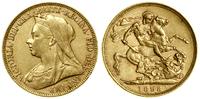 Wielka Brytania, 1 funt (1 sovereign), 1893