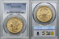 Stany Zjednoczone Ameryki (USA), 20 dolarów, 1882 S