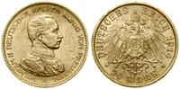 20 marek 1914 A, Berlin, popiersie w mundurze, z