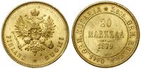 20 marek (20 markkaa) 1879 S, Helsinki, złoto 6.