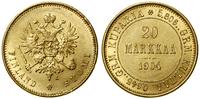 20 marek (20 markkaa) 1904 L, Helsinki, złoto 6.