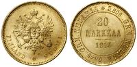 20 marek (20 markkaa) 1913 S, Helsinki, złoto 6.