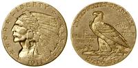 2 1/2 dolara 1911, Filadelfia, typ Indian head, 