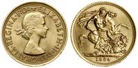 1 funt (1 sovereign) 1964, Londyn, 1. portret kr