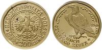 200 złotych 1999, Warszawa, Orzeł Bielik, złoto 