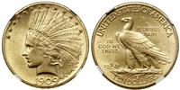 10 dolarów 1909, Filadelfia, typ Indian head / E