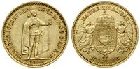 10 koron 1904 KB, Kremnica, złoto 3.38 g, próby 