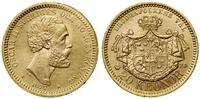 Szwecja, 20 koron, 1877 EB
