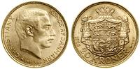 20 koron 1916 VBP, Kopenhaga, złoto 8.98 g, prób