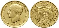 Włochy, 40 lirów, 1811 M