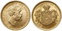 Szwecja, 20 koron, 1889 EB