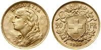 20 franków 1935 L-B, Berno, typ Vreneli, złoto 6