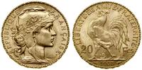 20 franków 1908, Paryż, typ Marianna, złoto 6.45