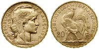 20 franków 1910, Paryż, typ Marianna, złoto 6.46
