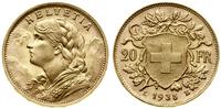 Szwajcaria, 20 franków, 1935 L-B