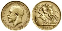 Wielka Brytania, 1/2 funta (1/2 sovereign), 1914