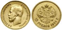 Rosja, 10 rubli, 1901 (А•Р)