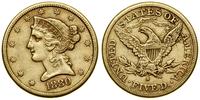 Stany Zjednoczone Ameryki (USA), 5 dolarów, 1880 S