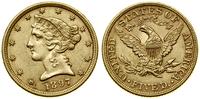 5 dolarów 1897, Filadelfia, typ Liberty with Cor