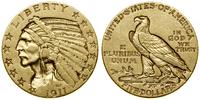 5 dolarów 1911 S, San Francisco, typ Indian Head