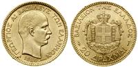 Grecja, 20 drachm, 1884 A