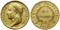 40 franków 1812 A, Paryż, głowa w wieńcu laurowy