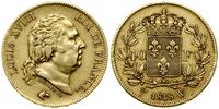 40 franków 1818 W, Lille, złoto 12.83 g, próby 9
