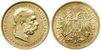 20 koron 1894, Wiedeń, głowa w wieńcu laurowym, 