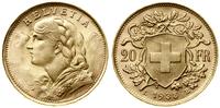 20 franków 1935 L-B, Berno, typ Vreneli, złoto 6