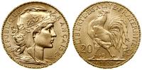 20 franków 1908, Paryż, typ Marianna, złoto 6.46
