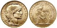 20 franków 1910, Paryż, typ Marianna, złoto 6.45