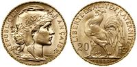 20 franków 1911, Paryż, typ Marianna, złoto 6.45